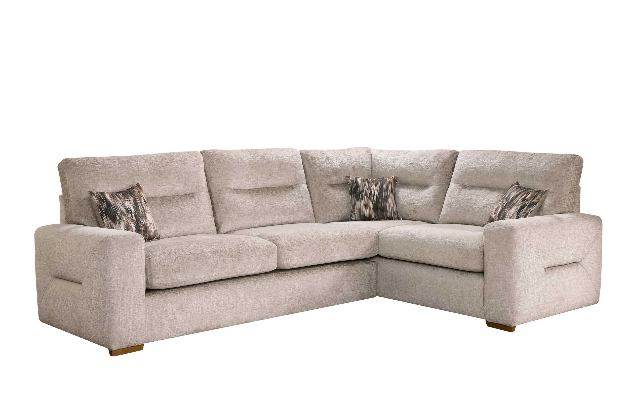 Lebus - Melrose Corner Sofa in Mink