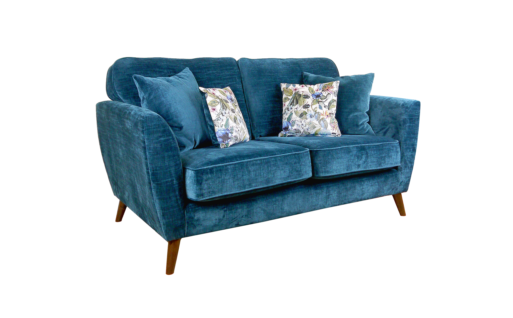 Lebus - Antigua 2 Seater Sofa in Teal