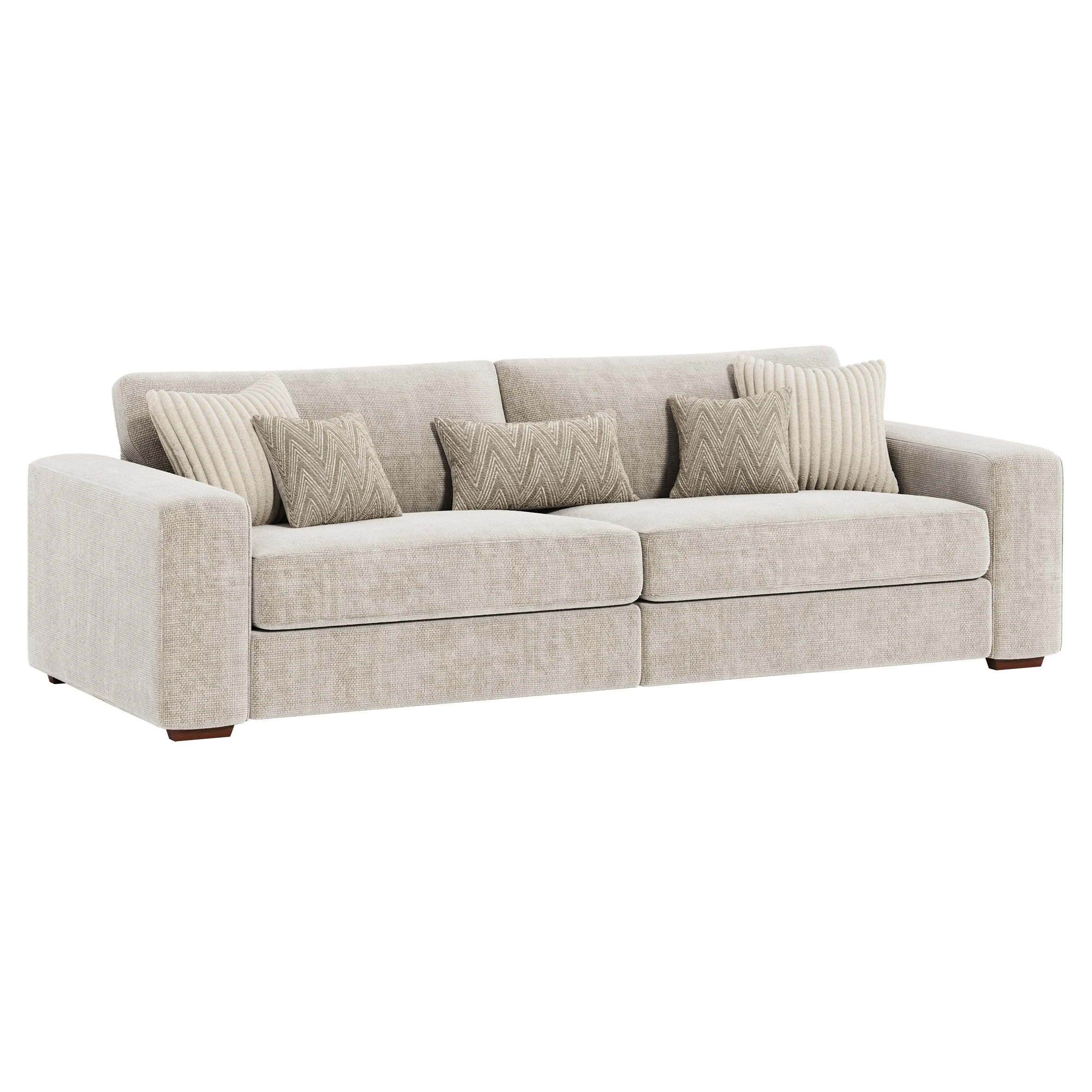 Lebus - Henley 4 Seater Sofa in Stone
