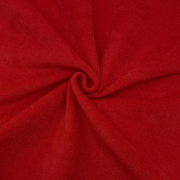 Plain Antipil Fleece - Red