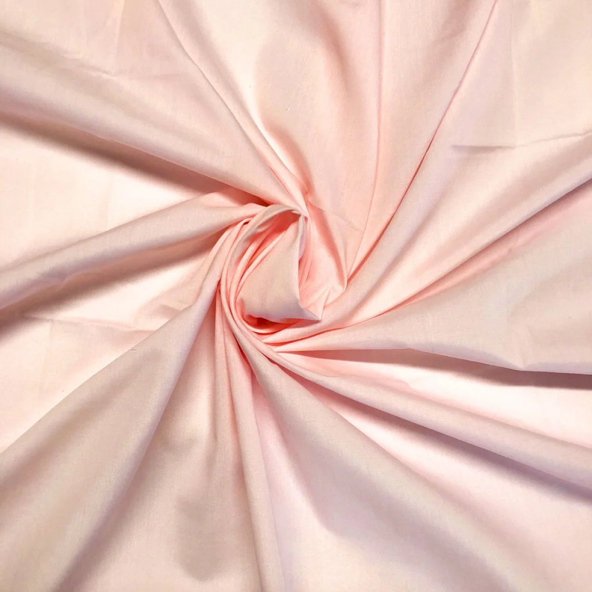 Plain Pale Pink Poly Cotton
