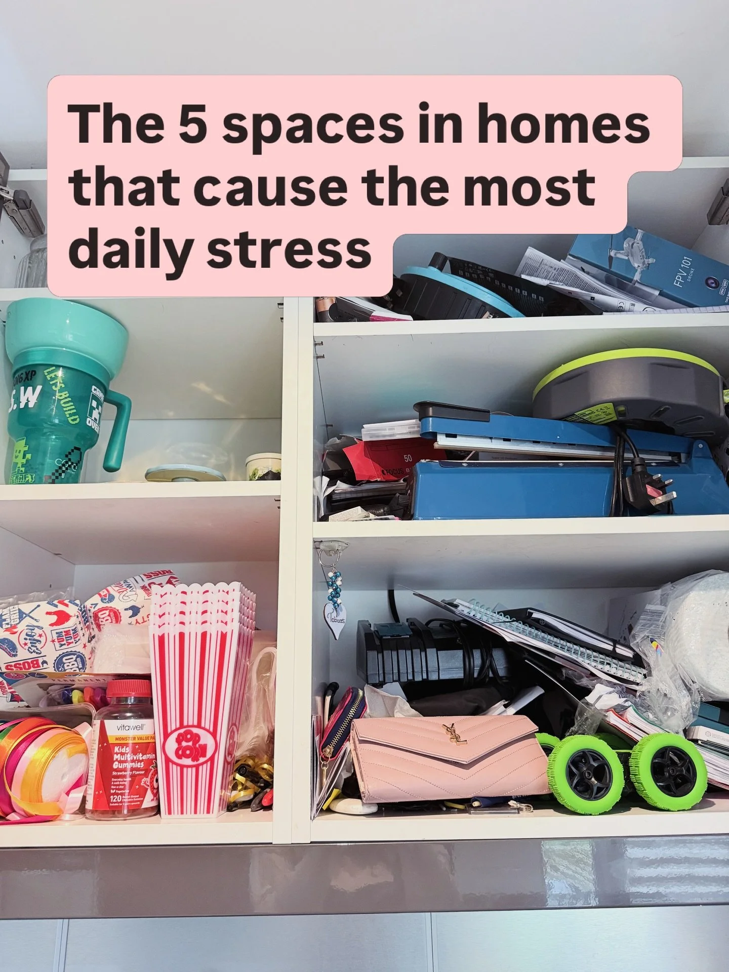 Most homes don&rsquo;t feel stressful because they&rsquo;re messy.

They feel stressful because certain spaces aren&rsquo;t working for everyday life.

Kitchen counters that constantly fill up.
Wardrobes that make mornings harder.
Children&rsquo;s to