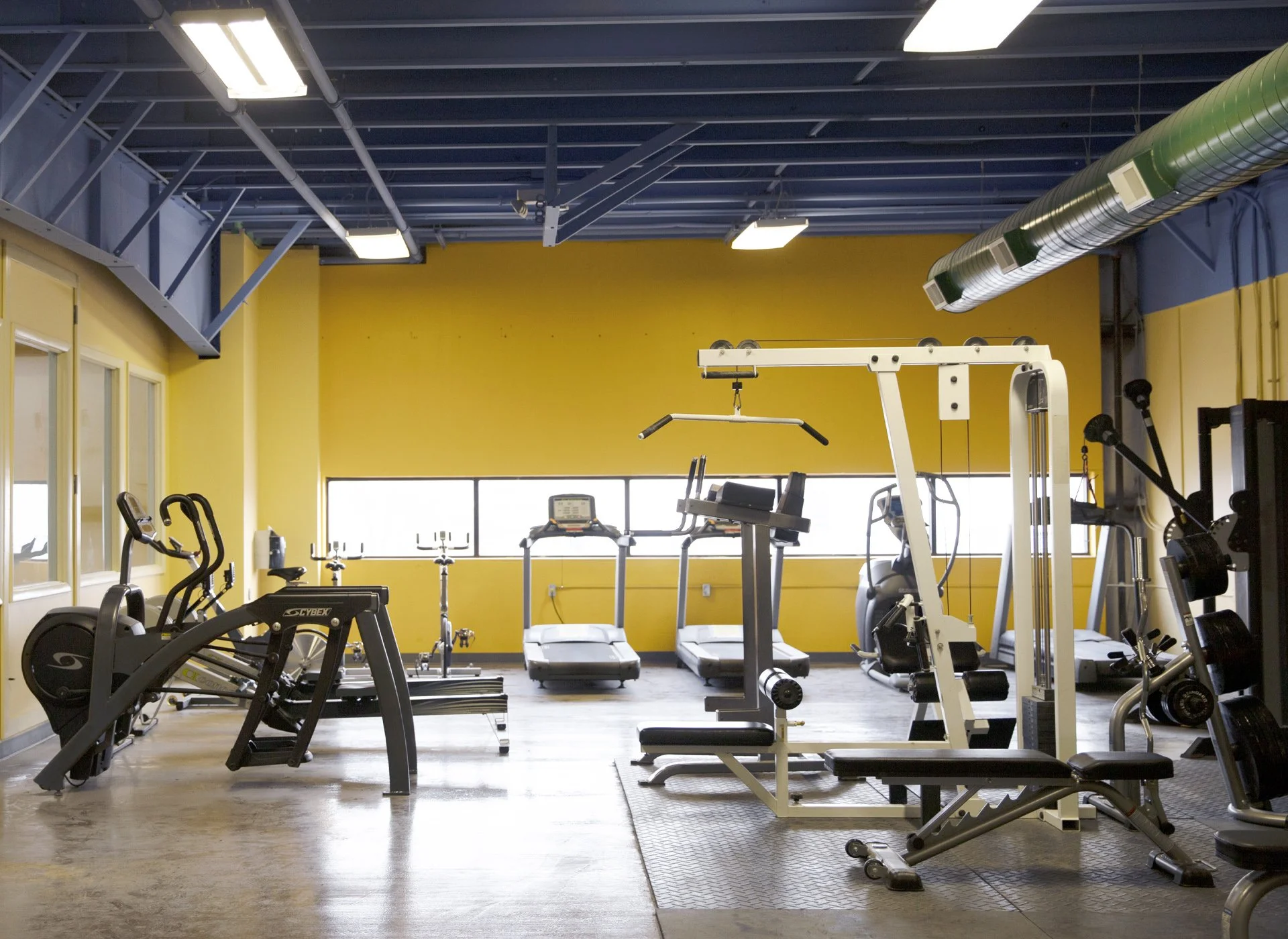 Workout room at Planet Rock Ann Arbor