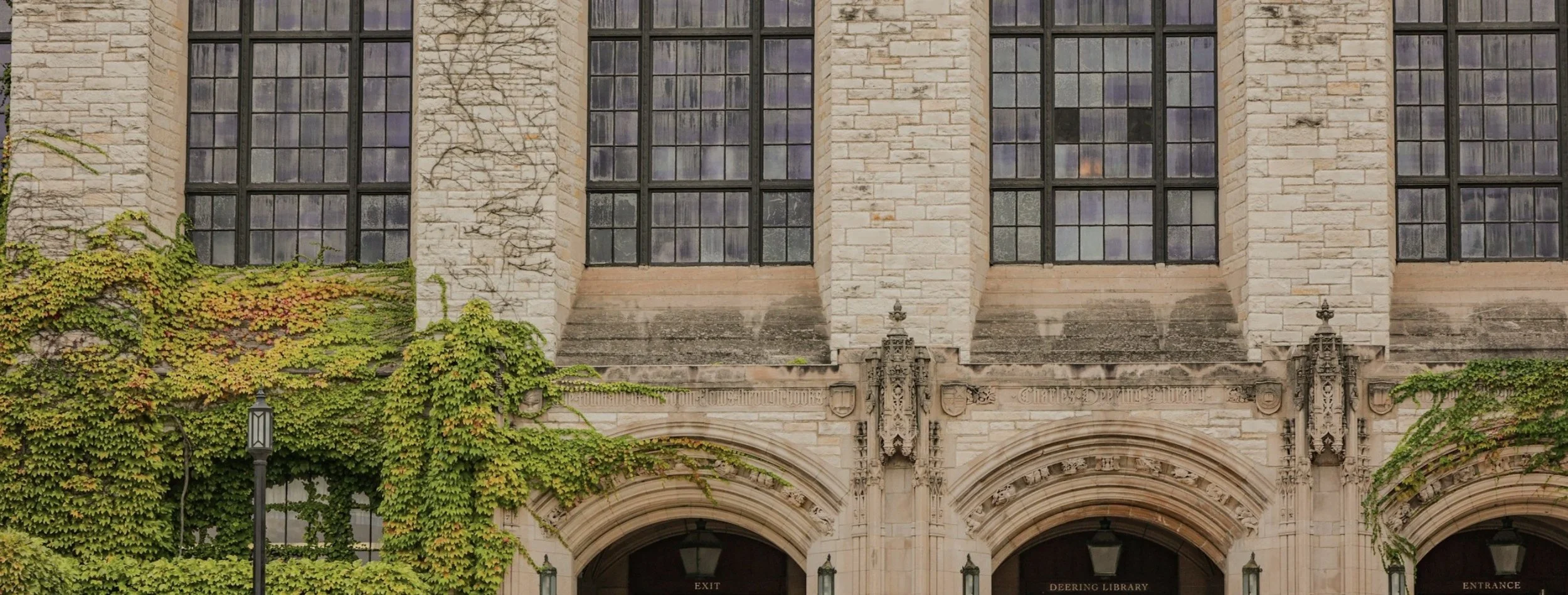 Historic European university campus building