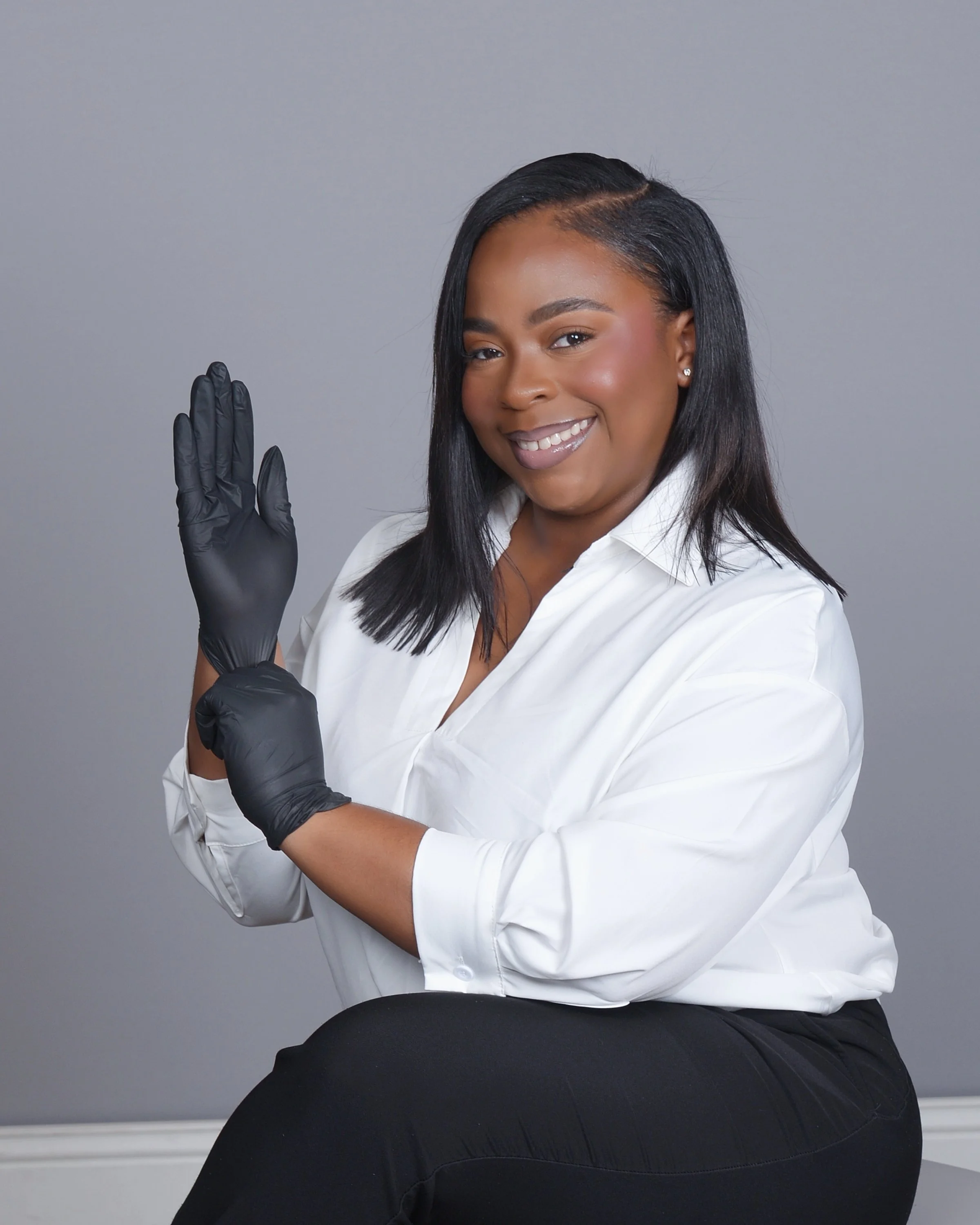 Aaliyah, licensed esthetician in Phoenix at AuraGlow Skinlab