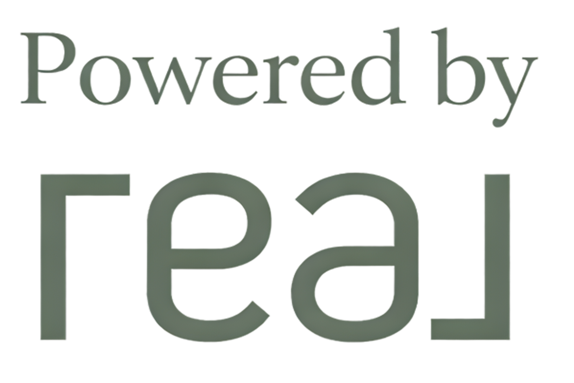 Text reading 'Powered by Saa' with part of the word cut off.