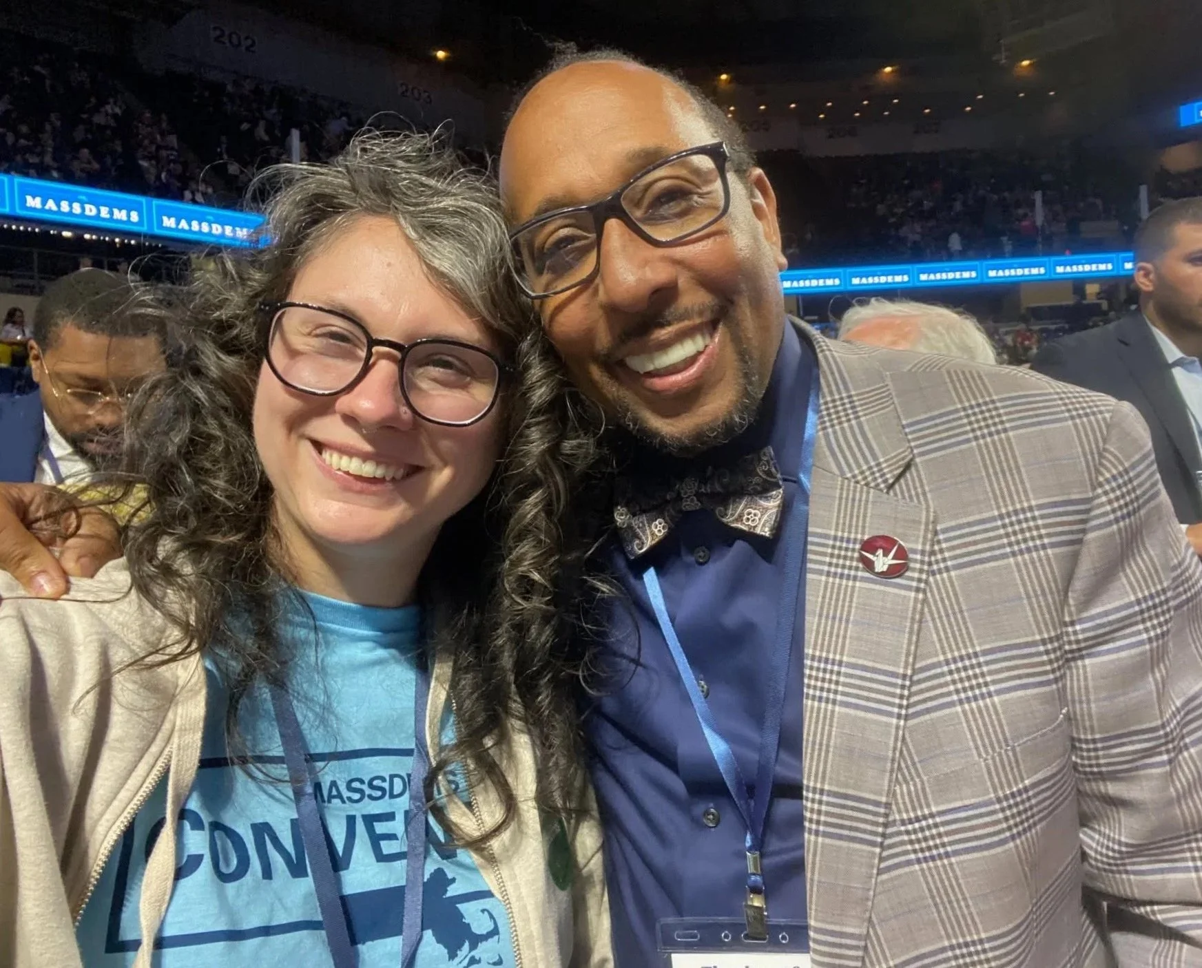 With City Councilor-at-Large and Vice Chair of the Worcester City Council, Khrystian King.