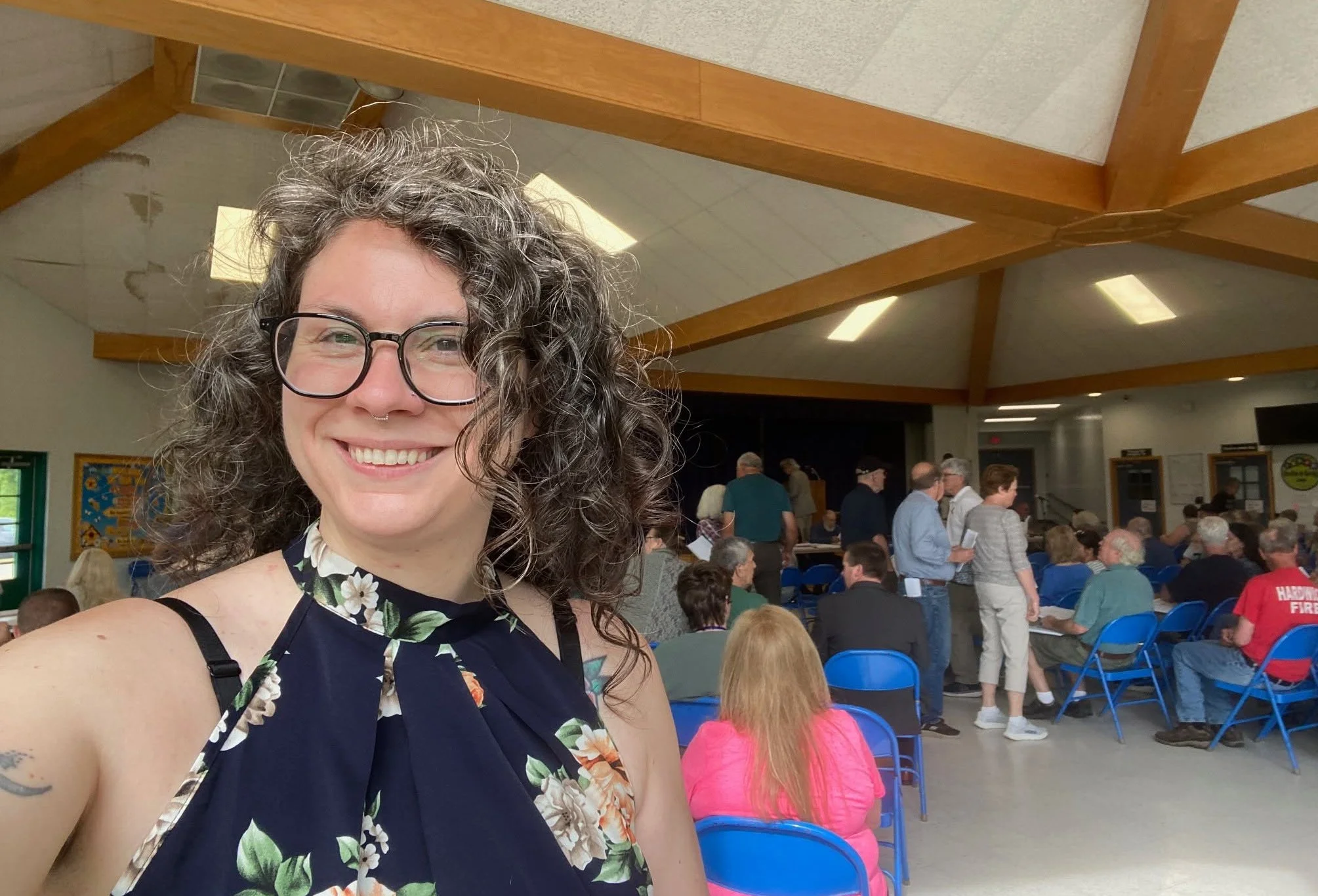 At the Hardwick Town Meeting on June 6.