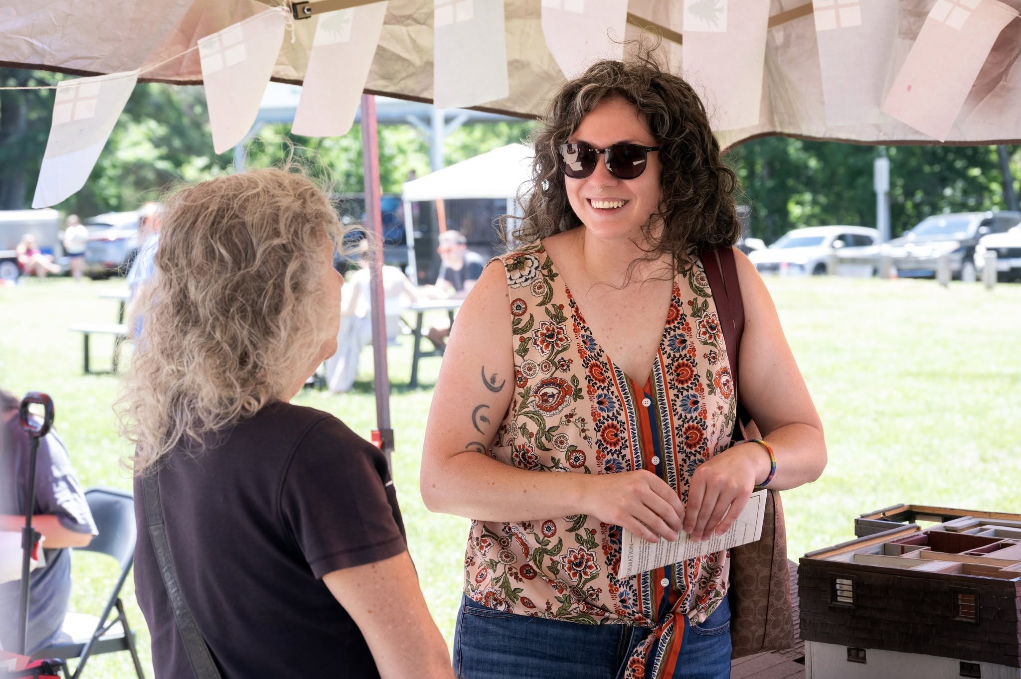 Saturday, June 13, was Paxton Days! It was a beautiful sunny day 🌞, perfect for talking with community members.
