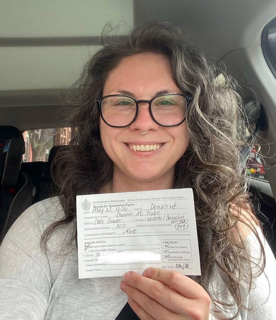 With over 800 certified signatures, Shannon is  officially on the ballot! (May 26)
