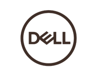 Dell logo inside a circle.