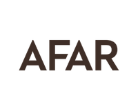 Close-up of the AFAR logo in black text.