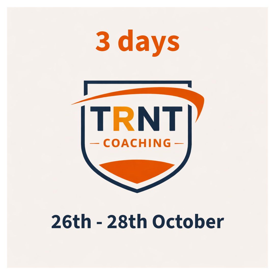 3 Day Course (26th-28th OCTOBER, 10am-3pm)