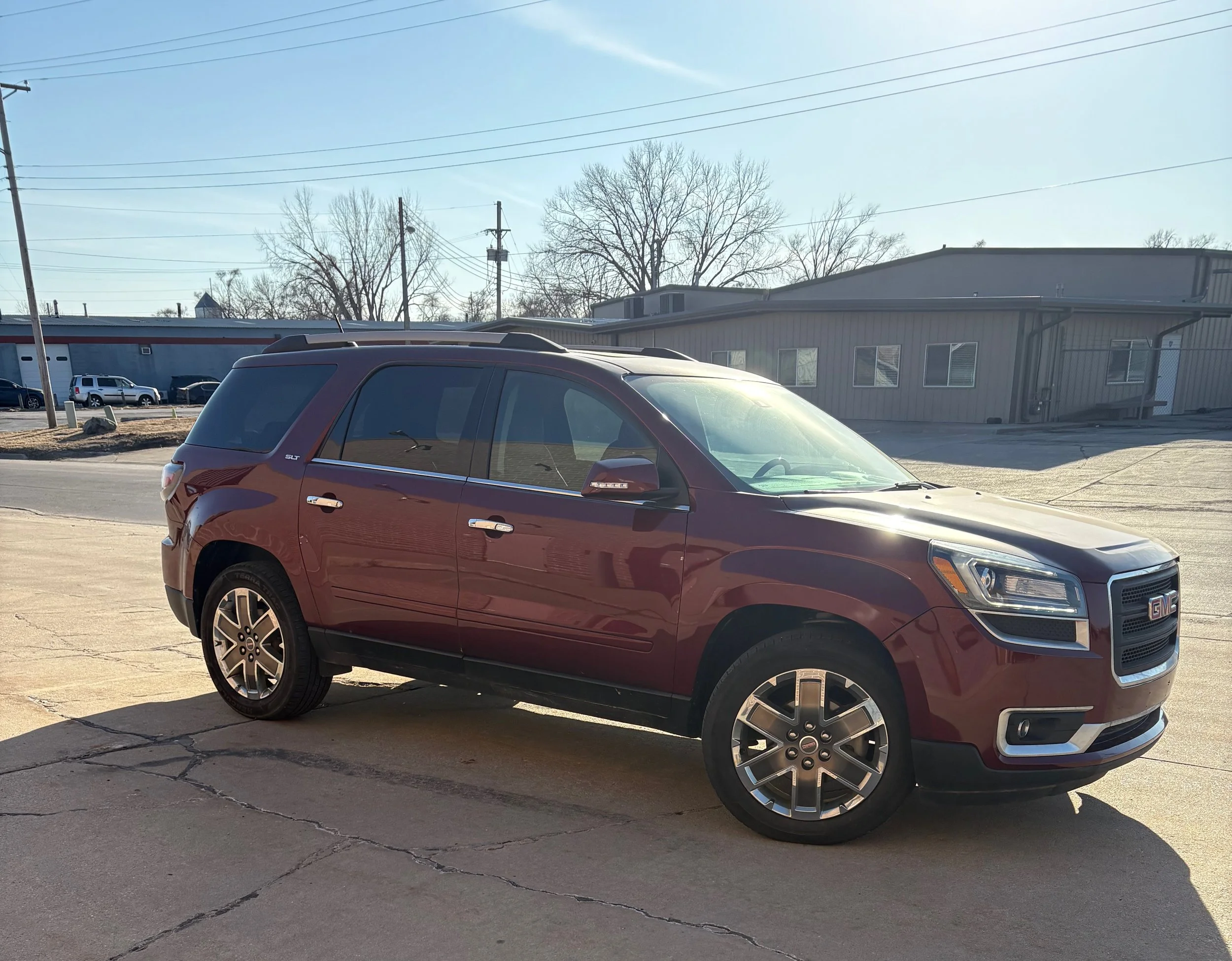 SOLD 2017 GMC Acadia Red