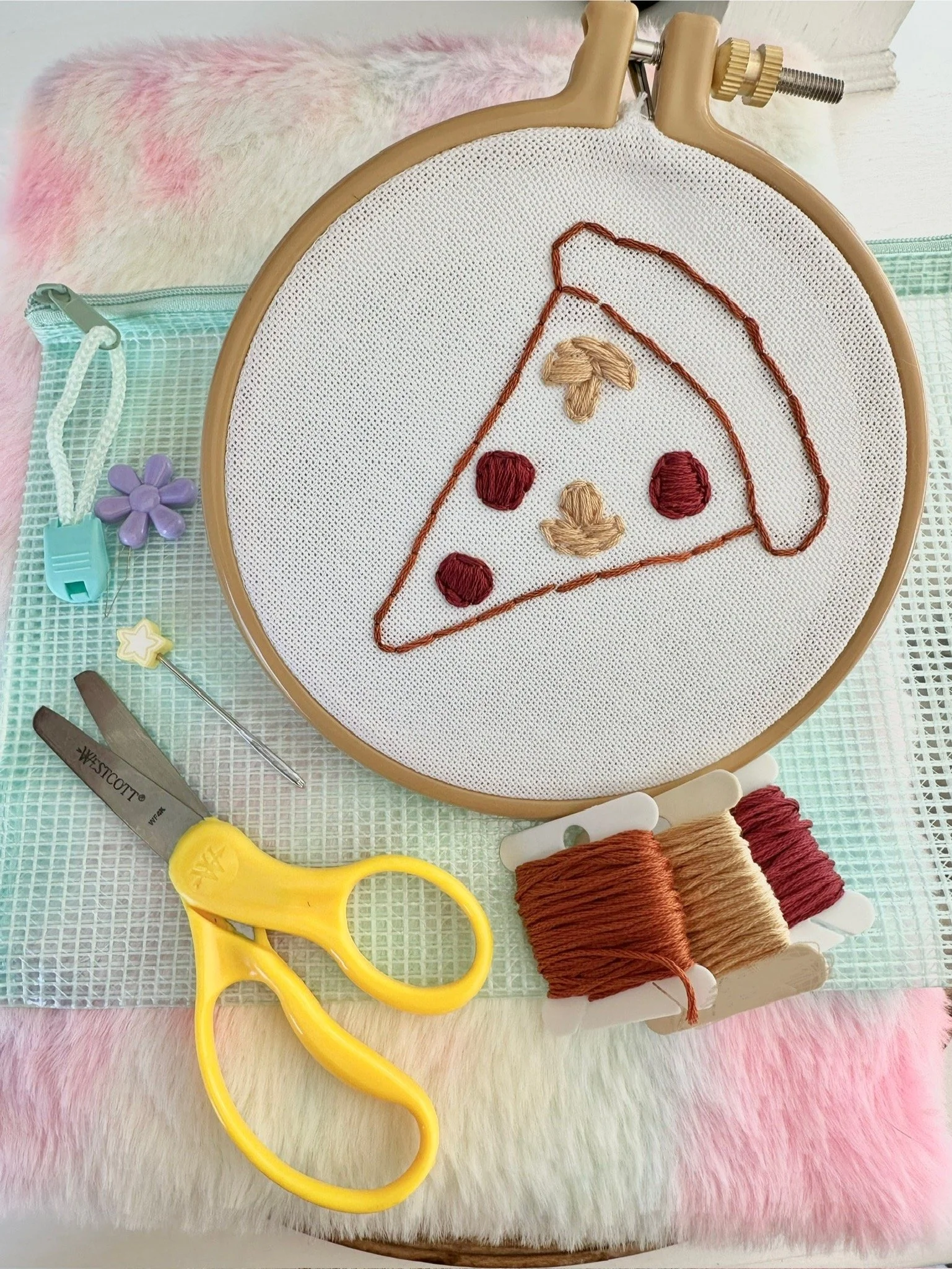 5/3/2026 - Kids Embroidery Class @ Uno Pizzeria