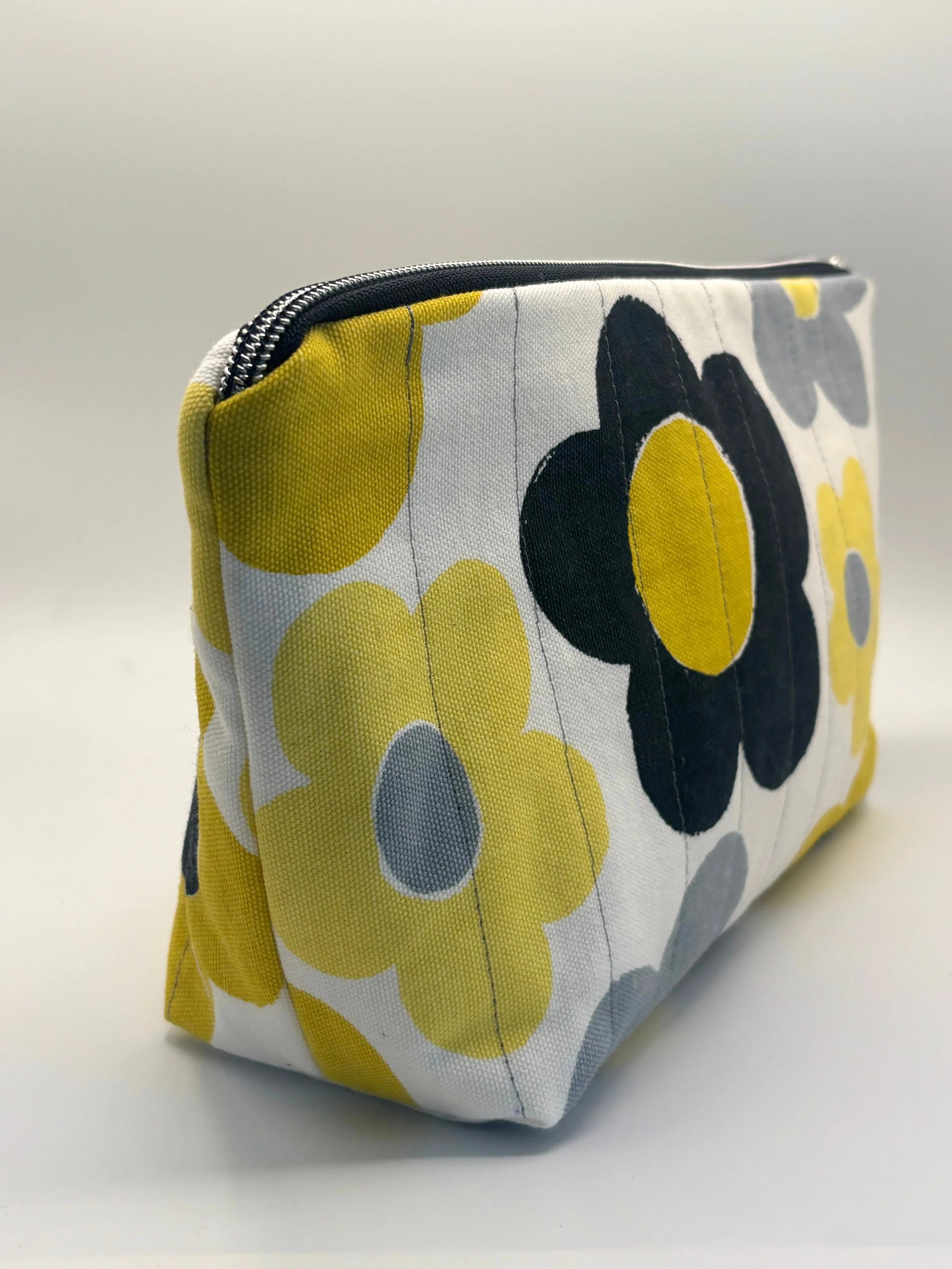 Grand Sac à Rangement Piqué Fleuri