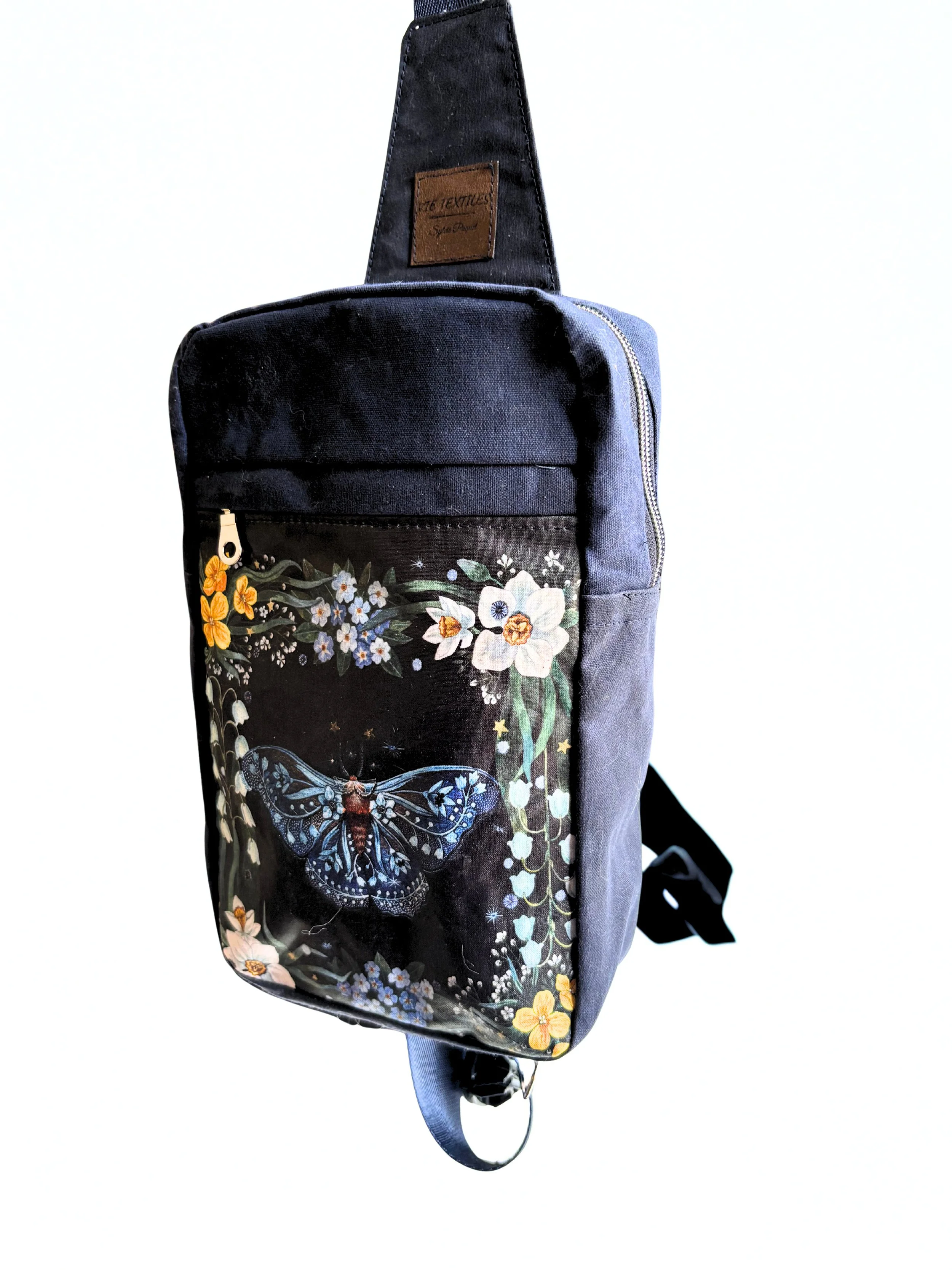 Sac À Bandoulière Hillside en Canvas Ciré