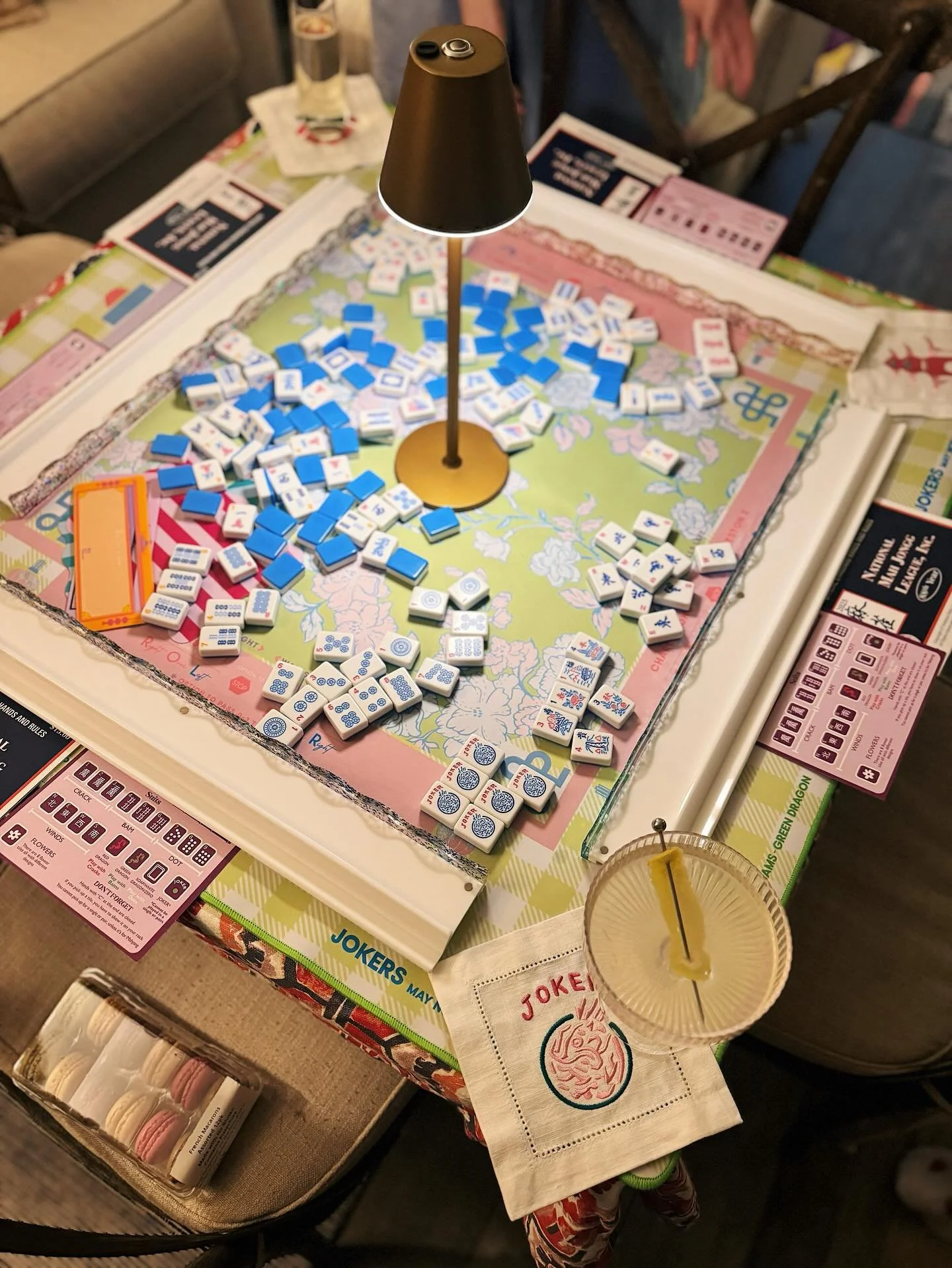 Mahjong, Martinis, and Macaroons 🍸 name a better trio