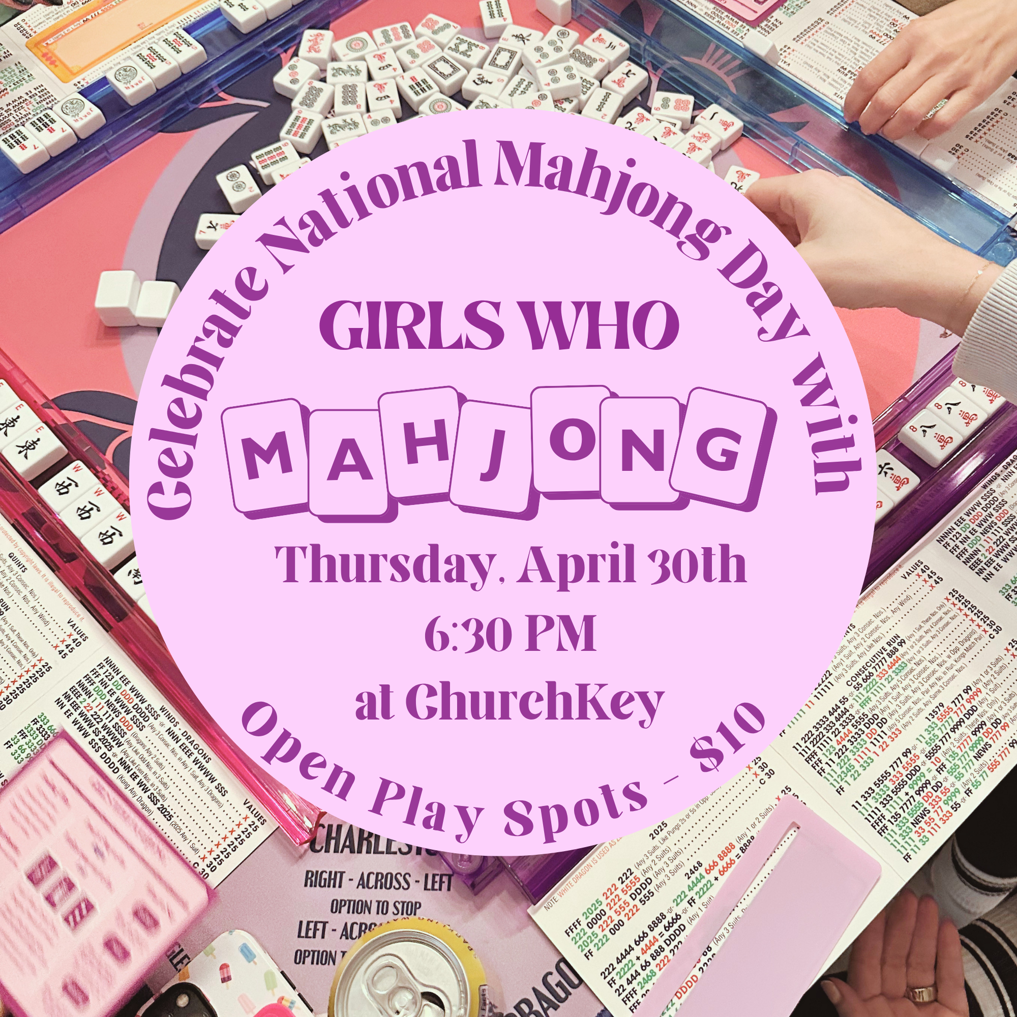 Open Play Mahjong @ ChurchKey