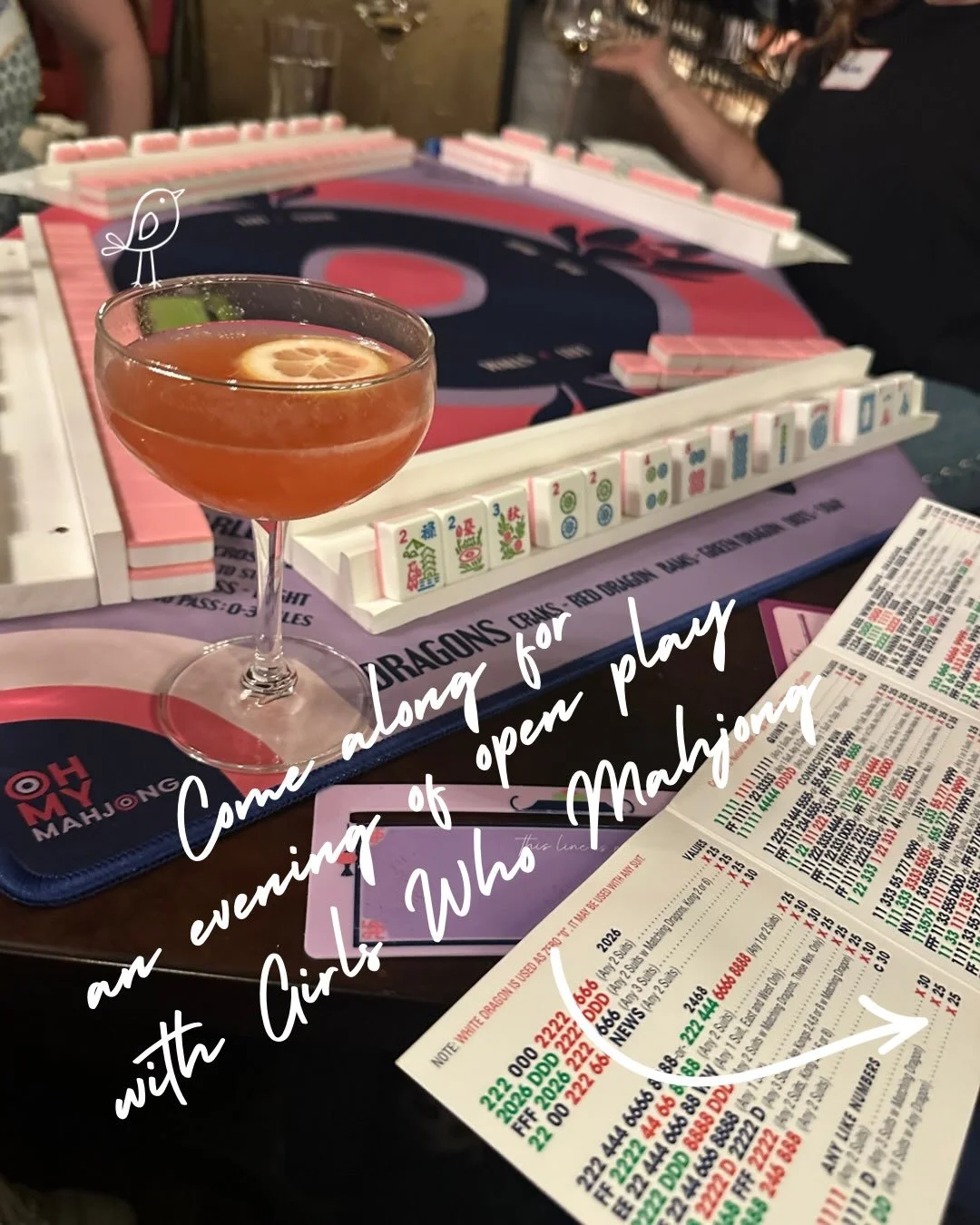 A recap from this week&rsquo;s mahjong open play!! If you&rsquo;ve thought about coming to one of our open plays this is your sign to do it! 💜 #mahjong #girlswhomahjong #dc dmv thingstodoindc