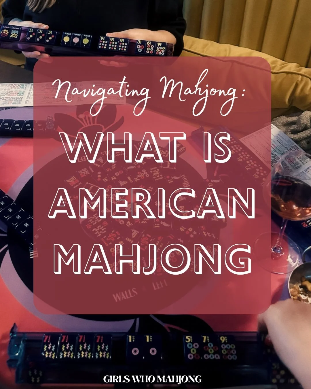 you&rsquo;ve seen mahjong, you&rsquo;ve heard of mahjong, but what actually IS American mahjong?? Simply put, it&rsquo;s a 4 person matching tile game! If you want to learn more come to a Mahjong 101 lesson! #mahjong #nmjl #dc #thingstodoindc #dmv