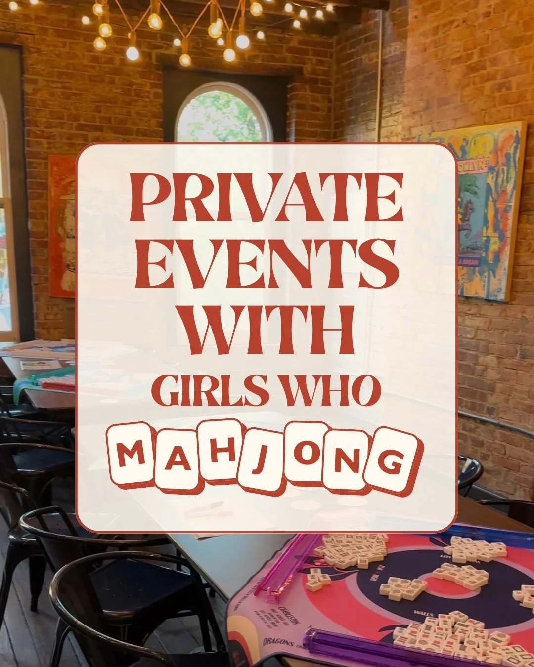 Want to do something unique and fun for your next event? Let me suggest Mahjong! Girls Who Mahjong will provide a private mahjong event that your guest will be talking about long after it ends! 🀄️ #mahjong #dc #dmv #thingstodoindc