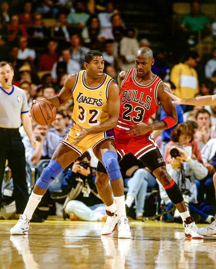 Blurry image of a person sitting on a white couch, with overlay text 'Pickup Basketball' and a cartoon basketball character holding a basketball.