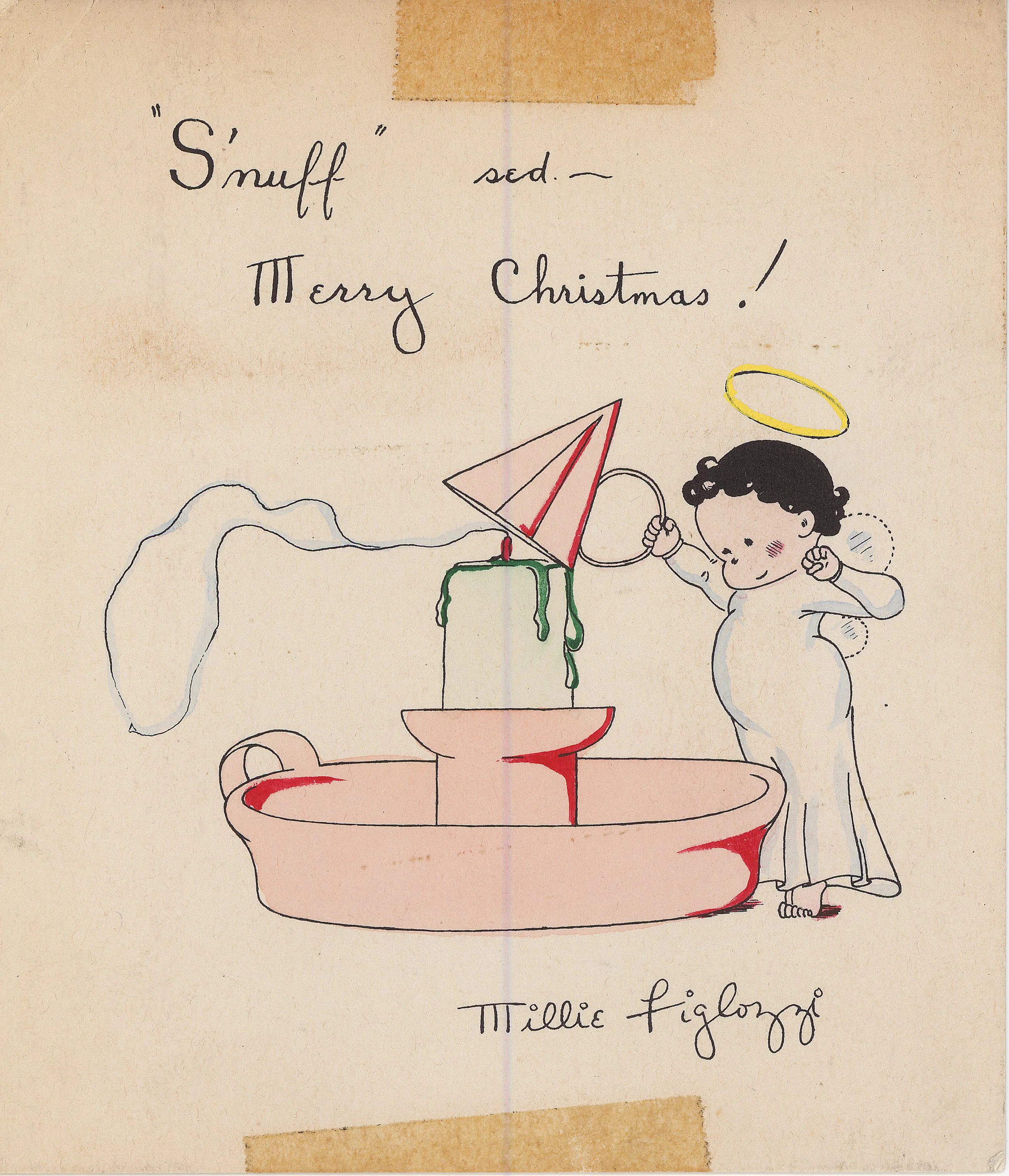 This card from Millie Figlozzi.
