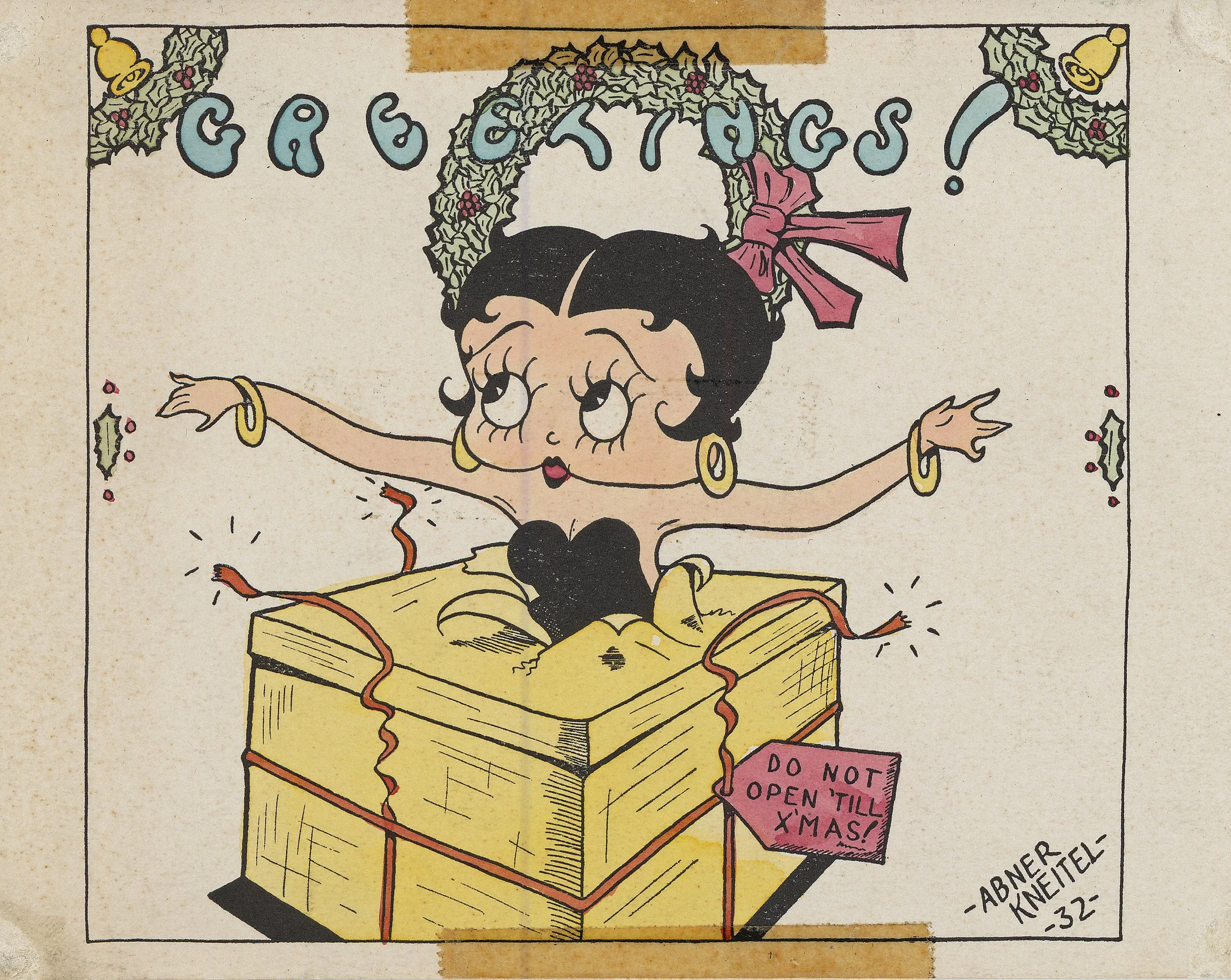 Abner Kneitel, a distant cousin of animator Seymour Kneitel, was also an animator at Fleischer Studios (and Famous Studios) from the 1930s to 1944. He met is wife Florence while both were working at the studio, one of many marriages between studio st