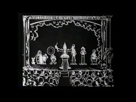   Even in the film itself, Koko is conducting an audience sing-a-long!  