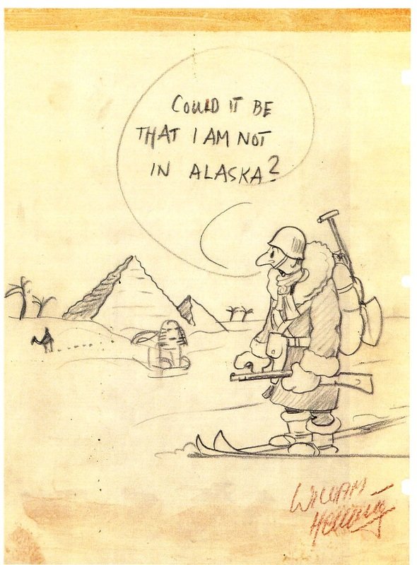   Drawing by animator William Henning.  