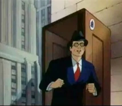 Look! Up in the sky! It's Superman… and Betty Boop!