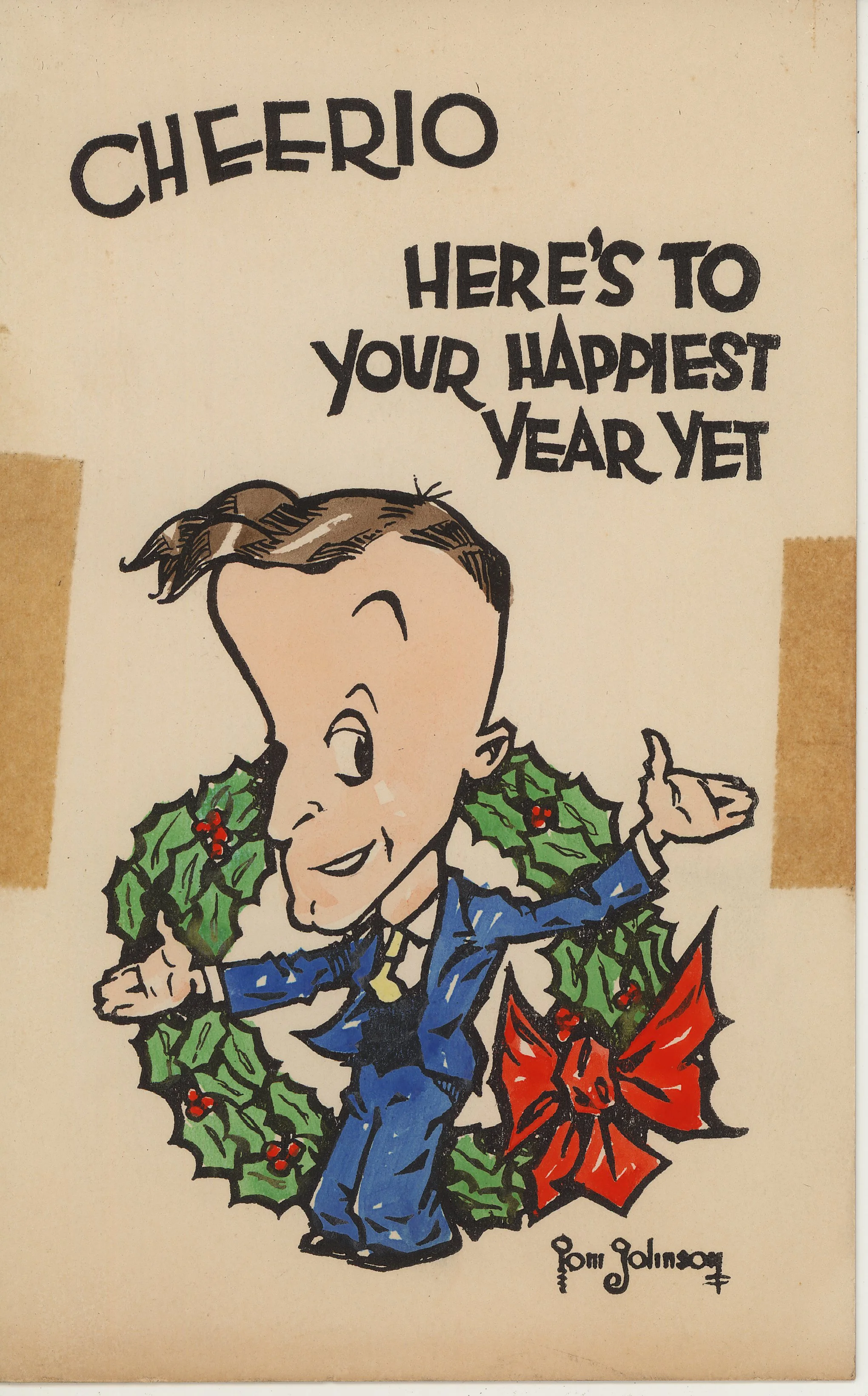 While at Fleischer (and Famous) Studios Tom Johnson animated and developed stories for the 'bouncing ball' films, Betty Boop, Popeye, Mr. Bug, Gulliver, and many others.