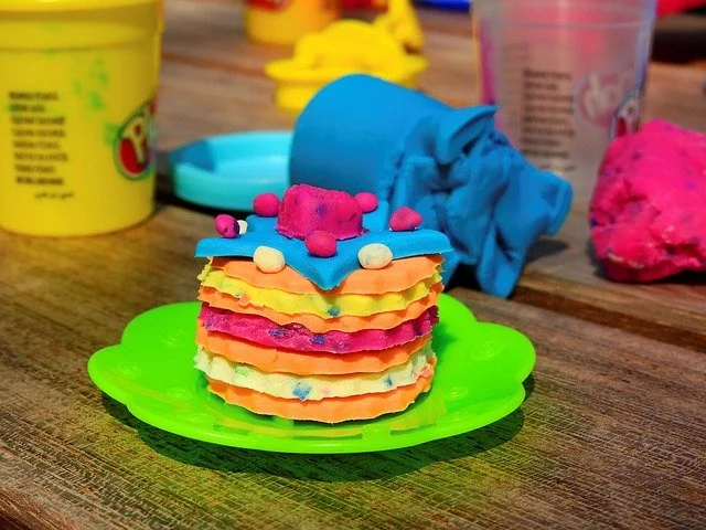 A Play Doh Cake and the Practice of Celebrating You