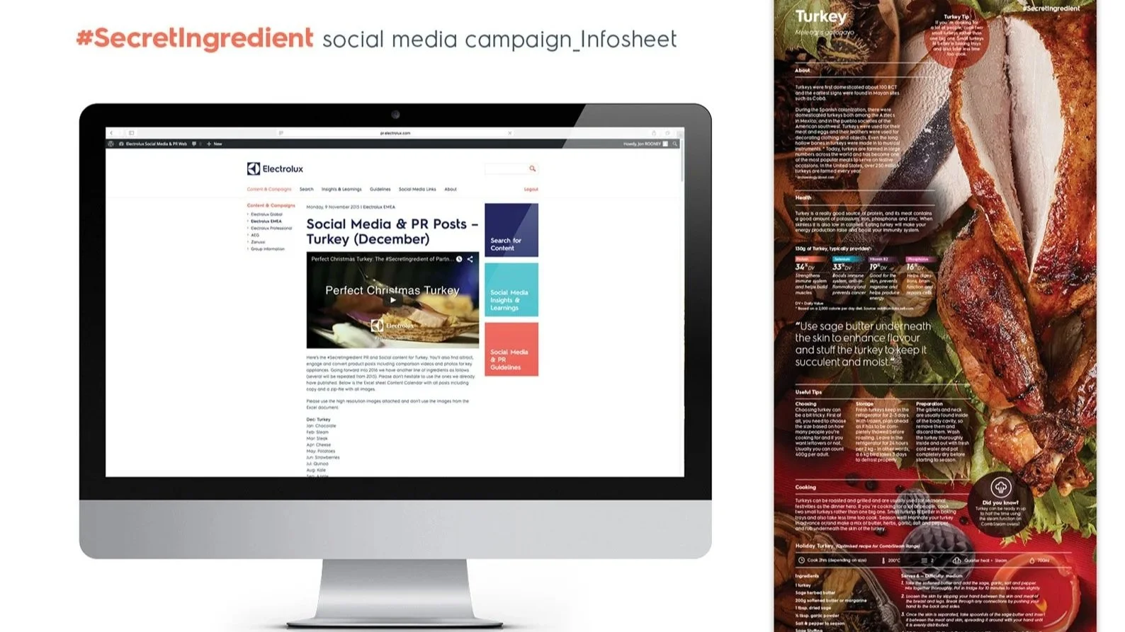 Electrolux "Secret Ingredient" – SoMe Campaign