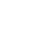 A stopwatch with motion lines indicating speed.