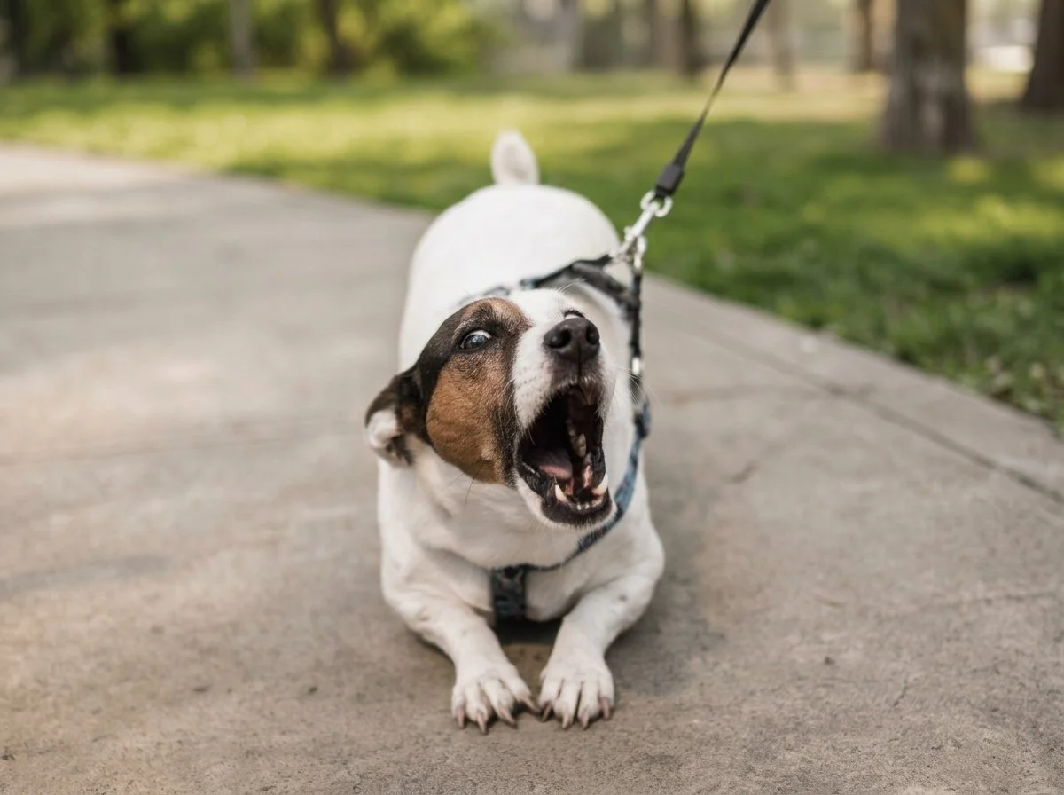 Warum dein Hund an der Leine bellt – und was hilft