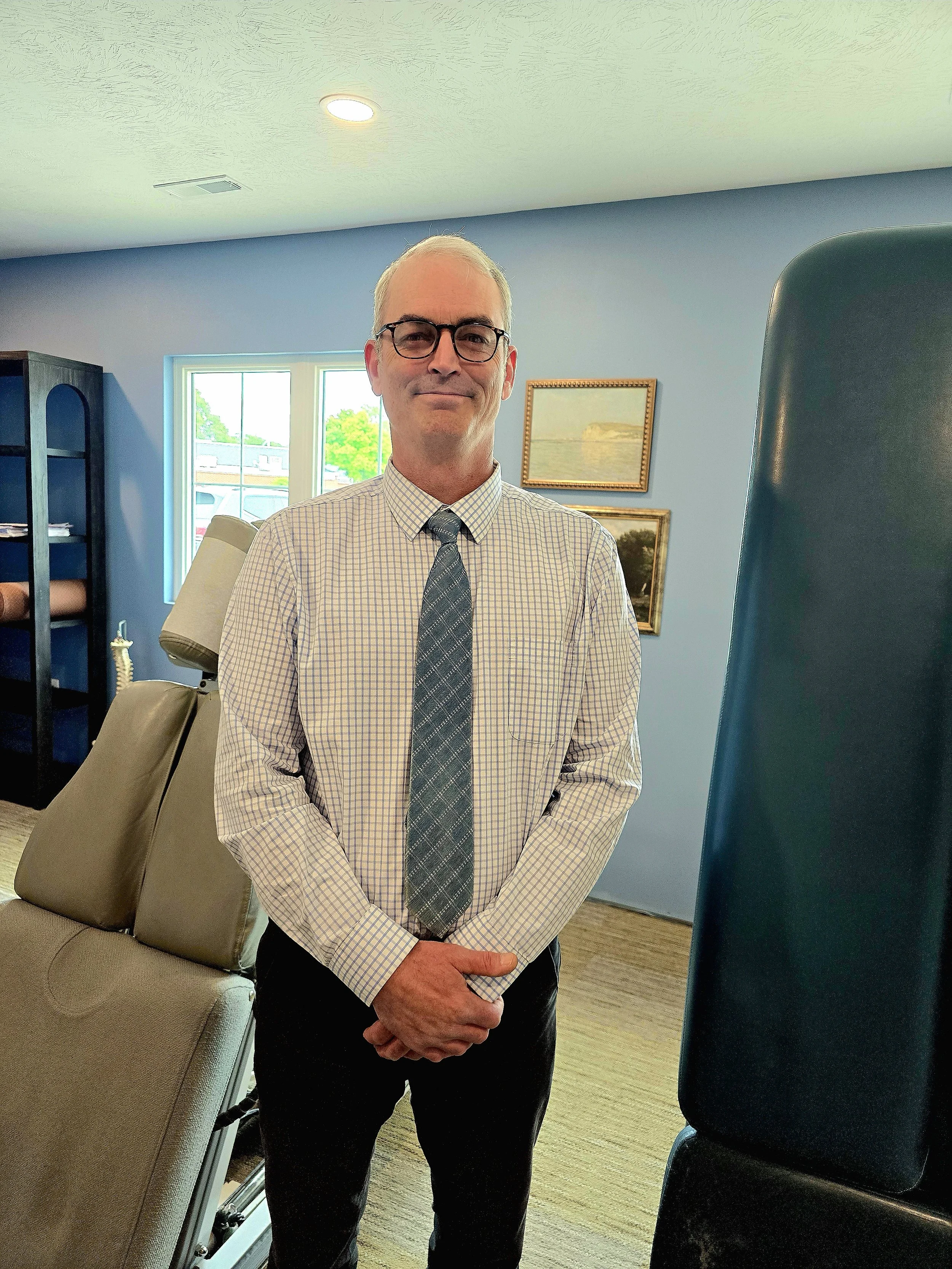 Dr. Chad Gaskell chiropractor RESET Walk-In Chiropractic Sioux City Iowa