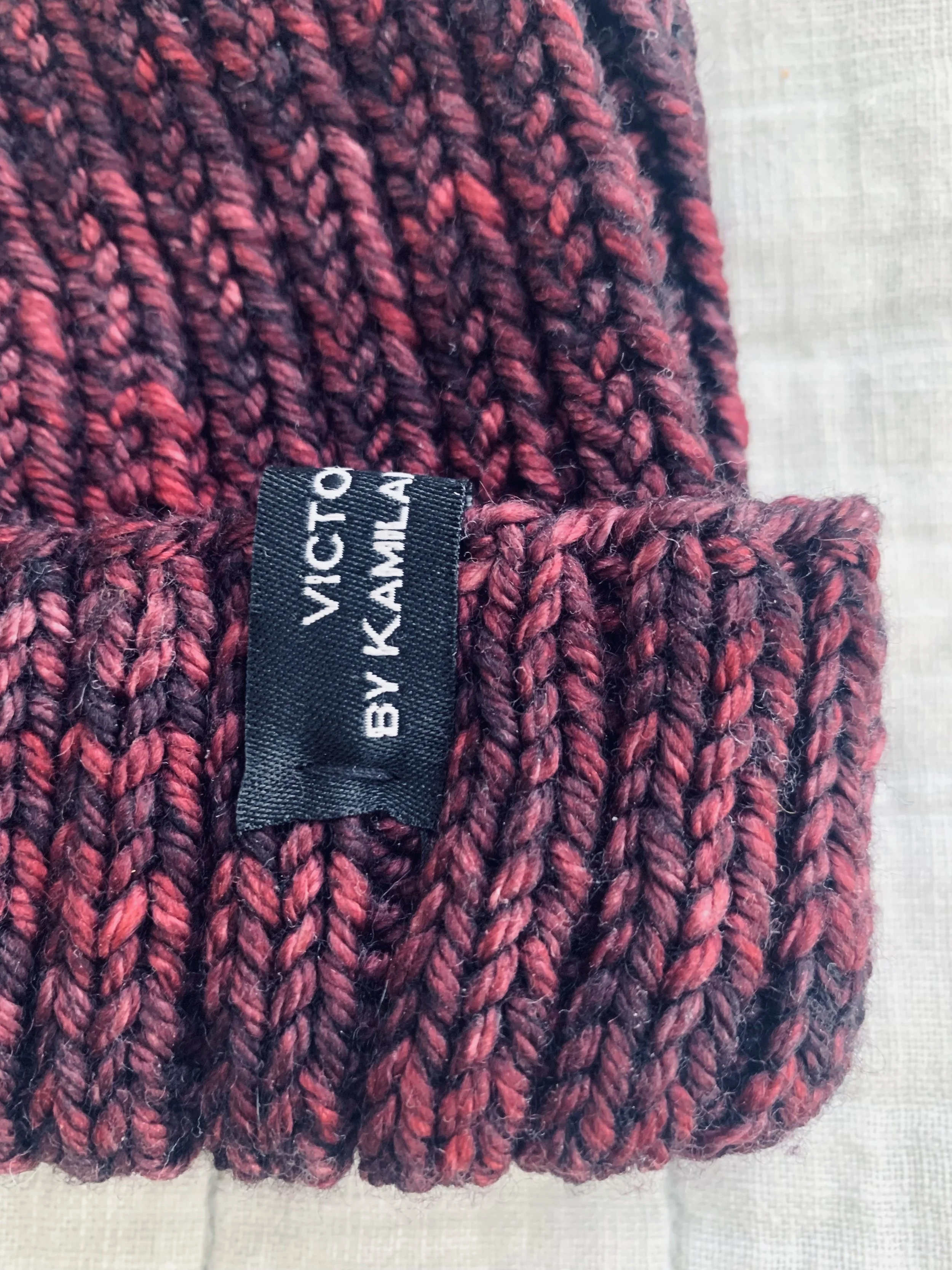 ribbed knit beanie kids