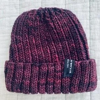 2x2 Knit Beanie, 100% Peruvian Wool, Kid