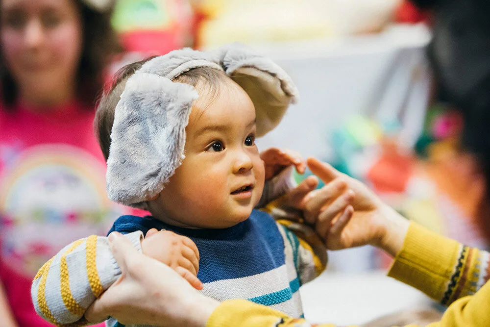 Baby with hat