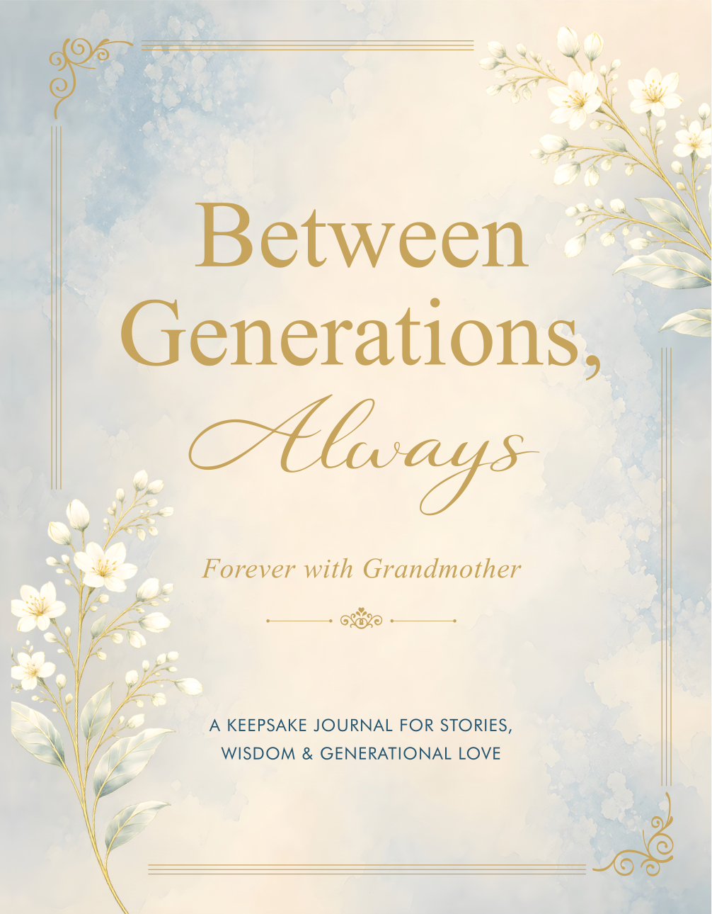 Between Generations, Always: Forever with Grandmother: A keepsake journal for stories, wisdom and generational love