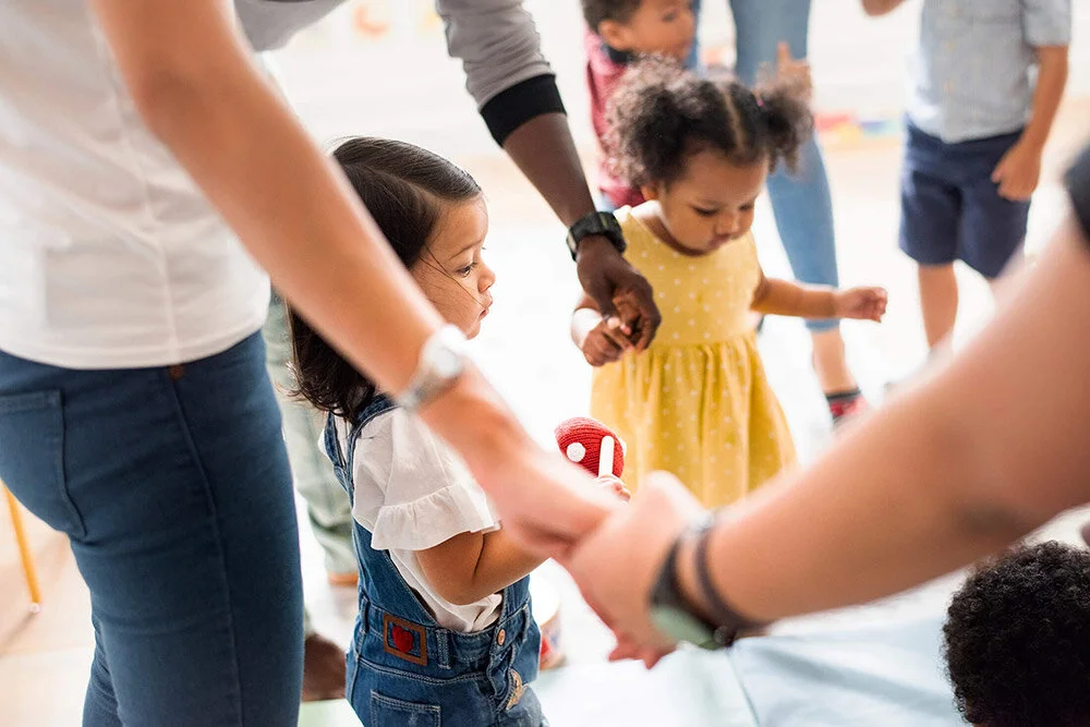 Children in circle