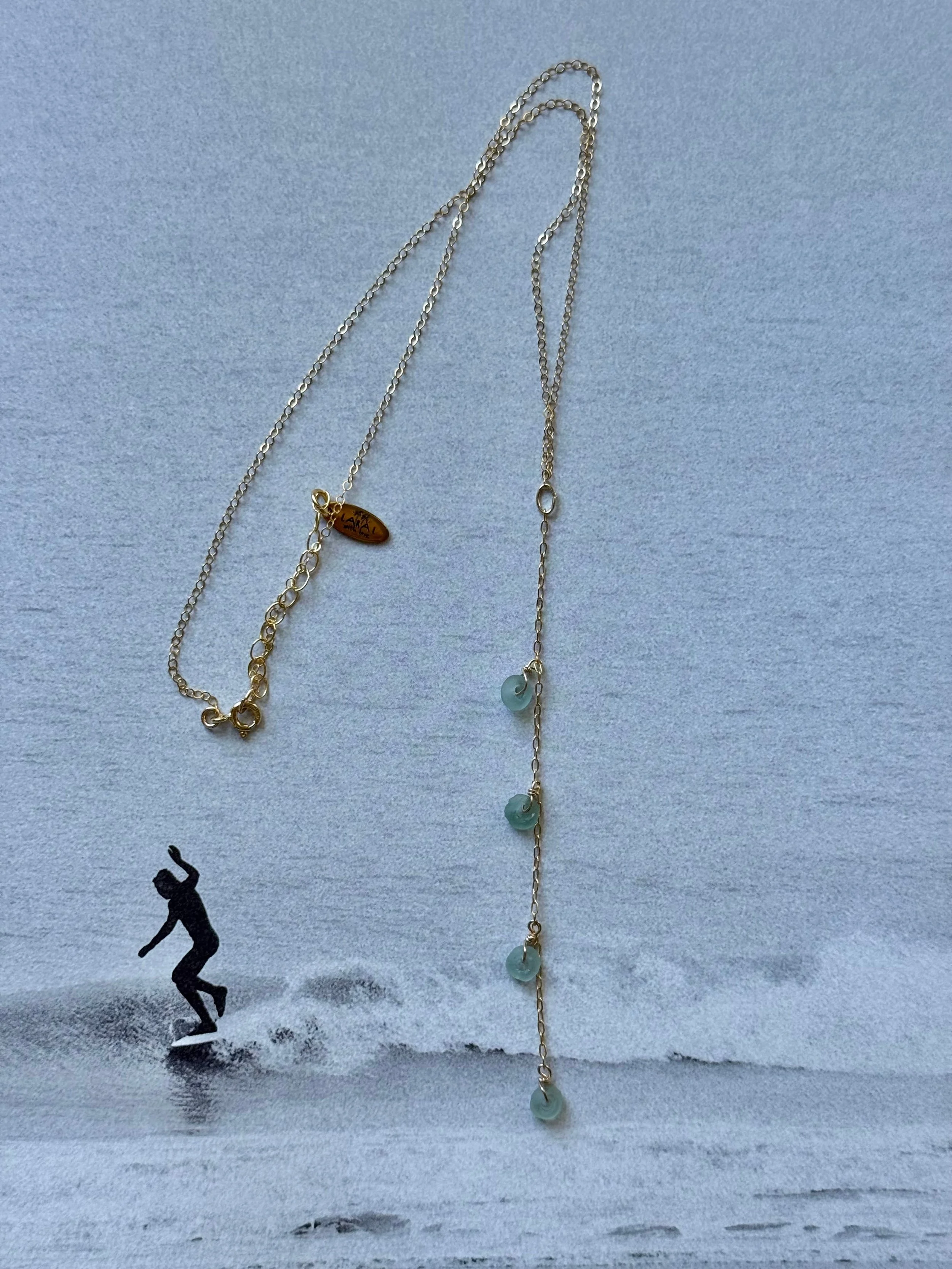 LAGOON LARIAT NECKLACE