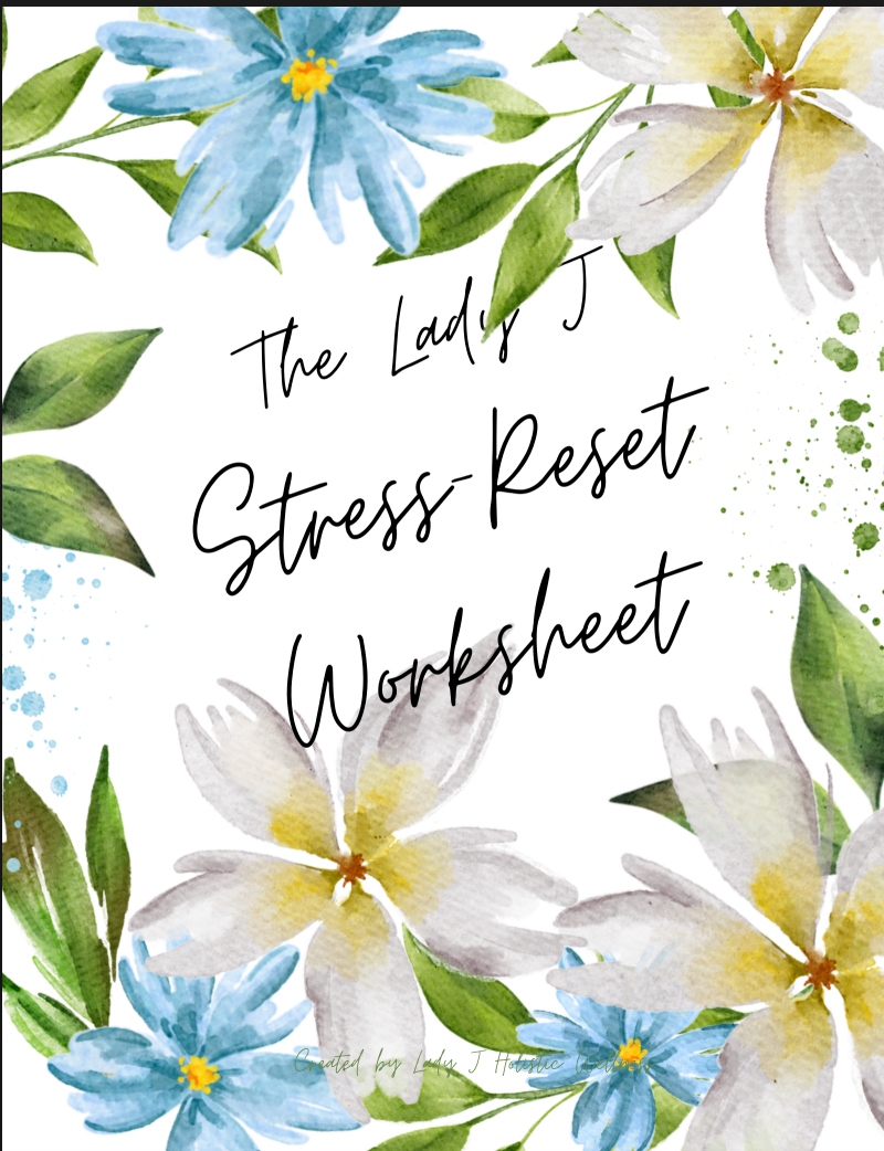 Stress-Reset Worksheet Bundle