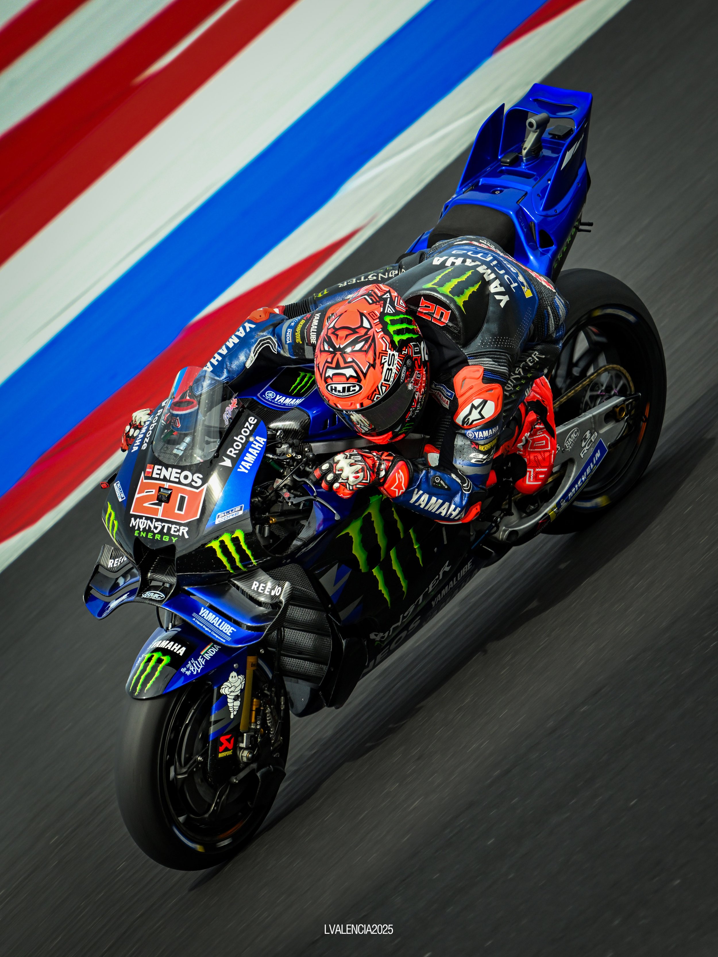 Fabio Quantararo at Misano GP 2025