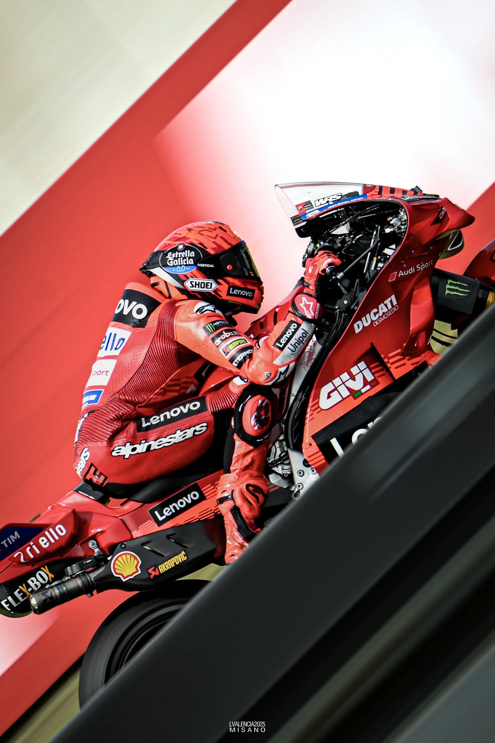 Marc Marquez at San Marino GP 2025