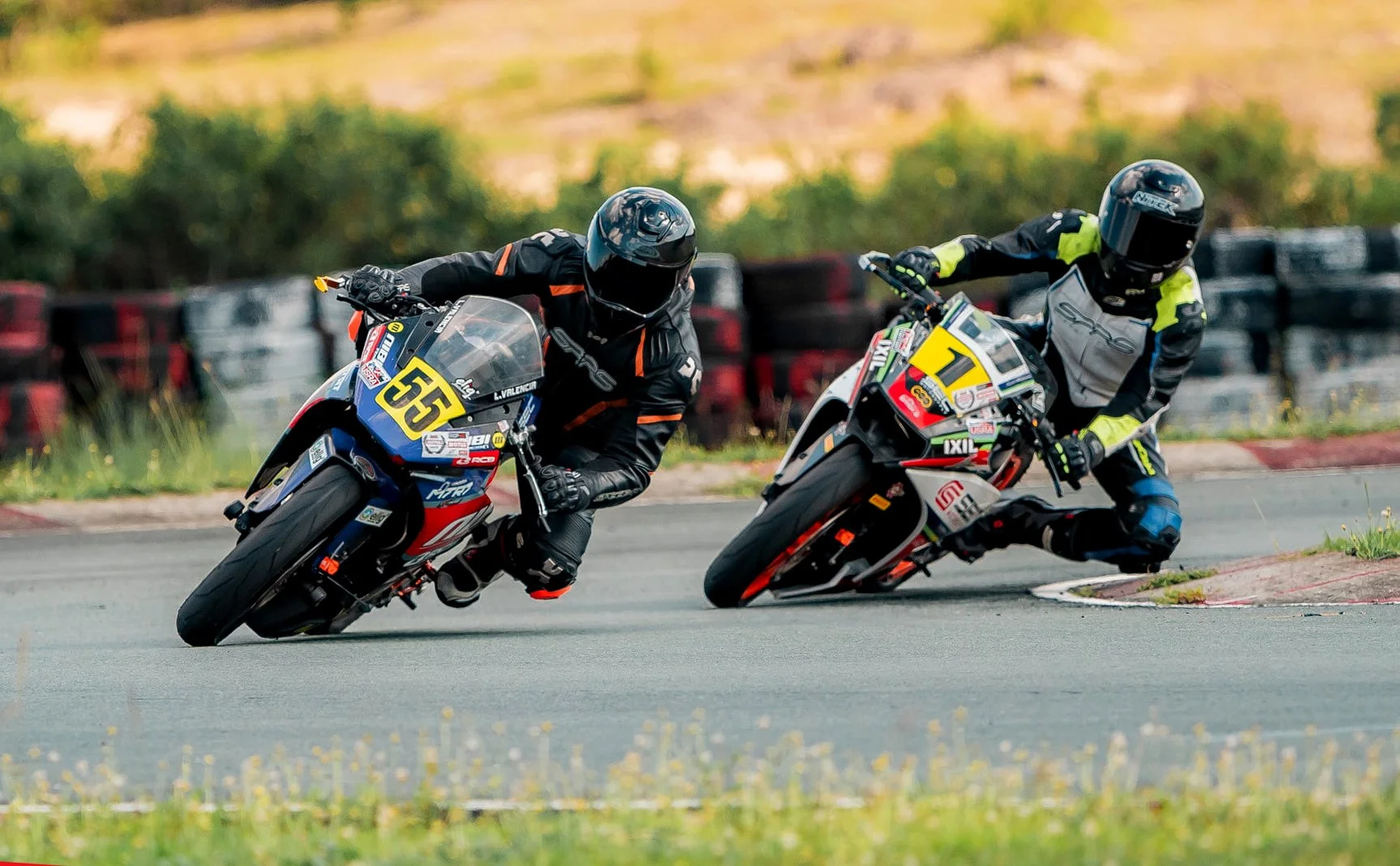 Lawrence Valencia and Carl Ferrer's intense battle