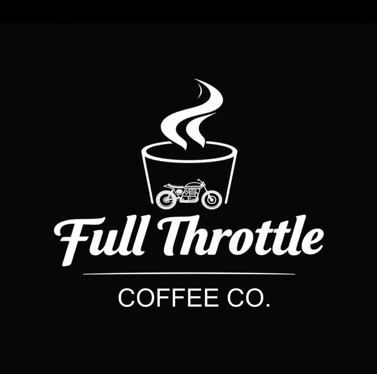 Full Throttle Coffee Co. Vinyl Sticker