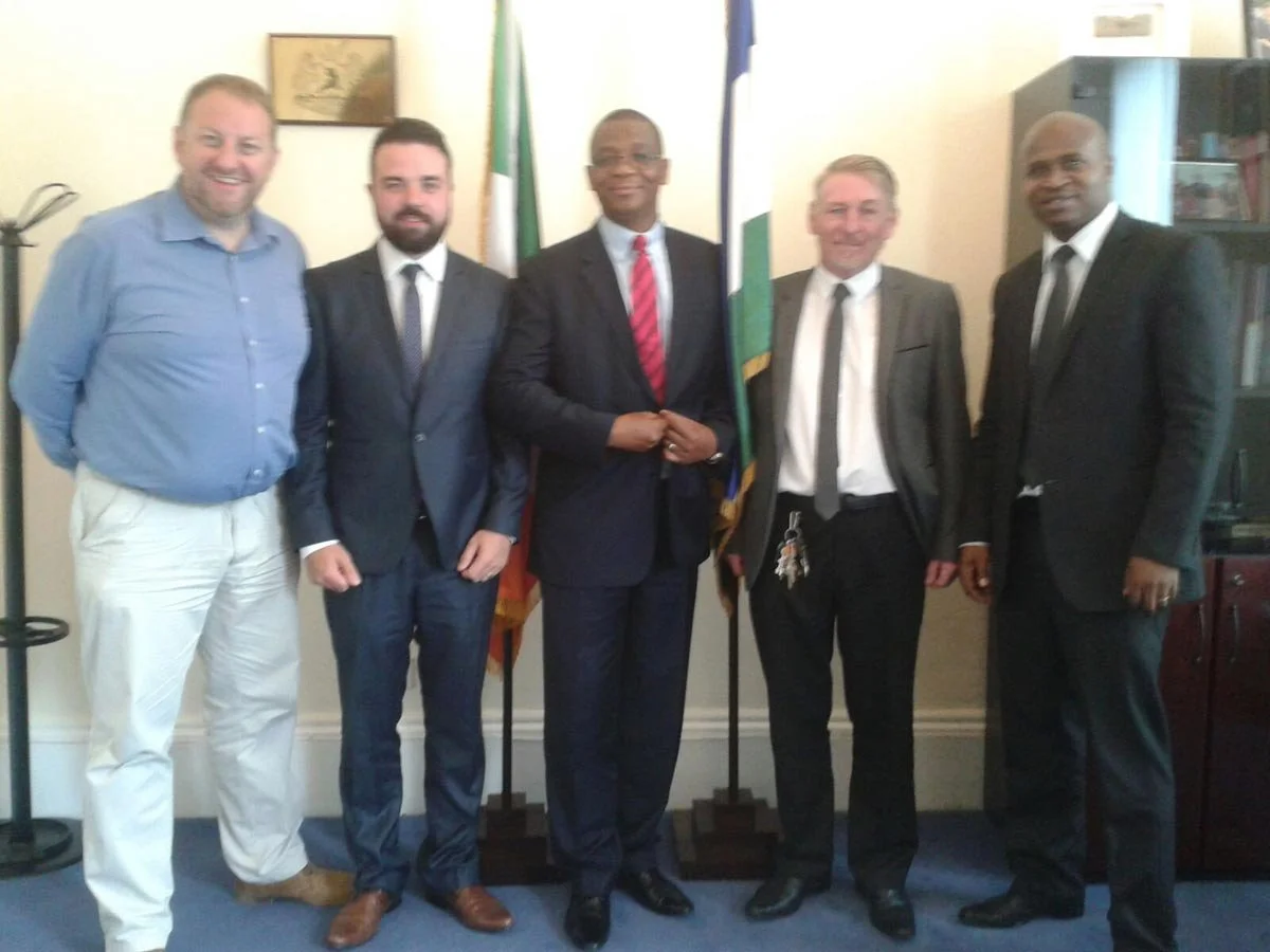 An Encouraging Meeting at the Lesotho Embassy
